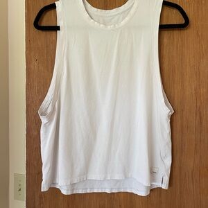 Vuori Bone White Muscle Tee